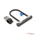 Oxford Shackle 12 M Замок U-образный на ключе чёрный